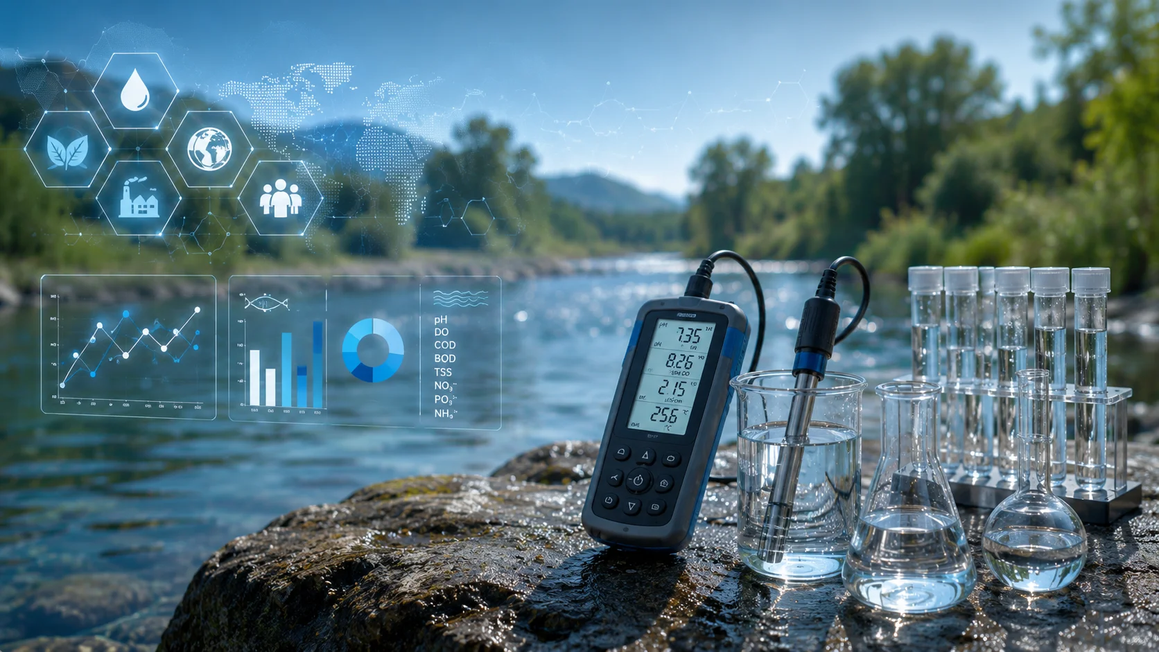 Environmental biotechnology solutions for water quality toxicity and environmental monitoring