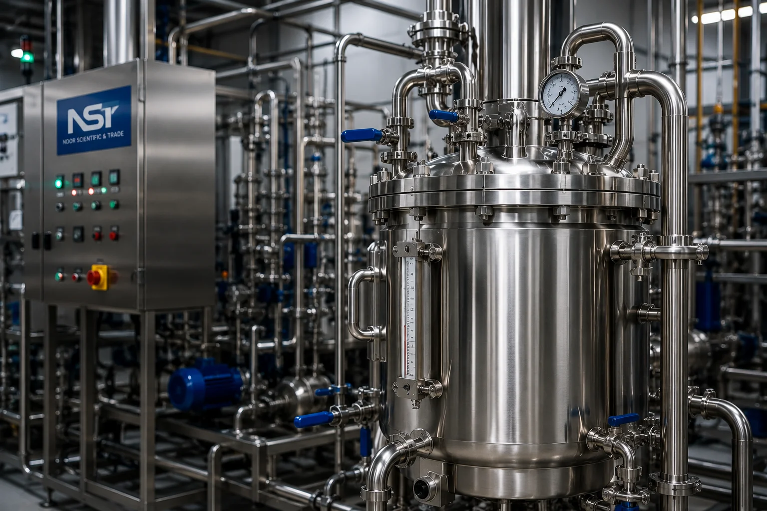 Production instruments and process equipment group for Pharma and FMCGs process solutions