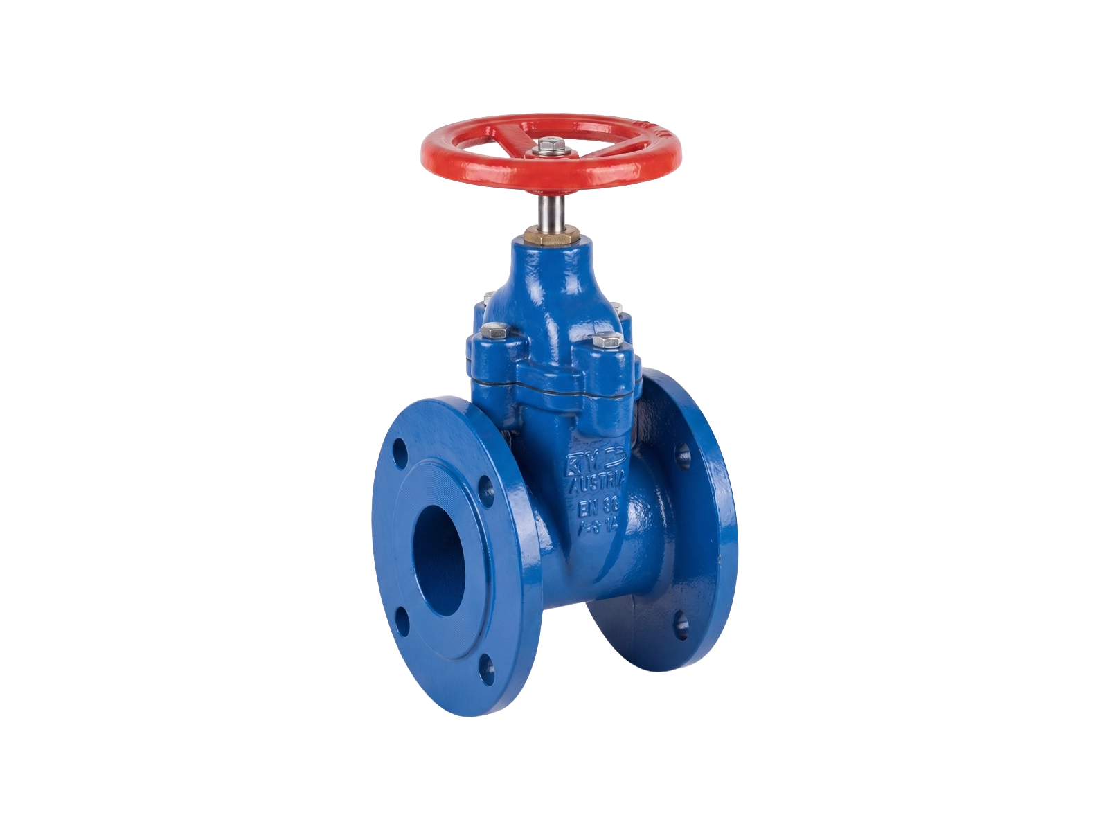HERZ cast iron flanged gate valve for HVAC systems