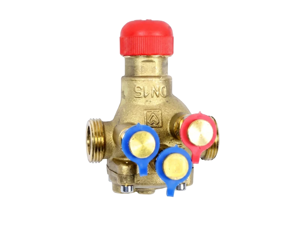 HERZ DZR SMART 3 Test Points PIBCV pressure independent balancing control valve front view