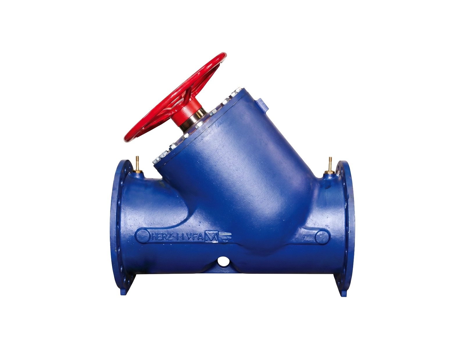HERZ STRÖMAX-GF 4218GF ductile iron flanged commissioning valve