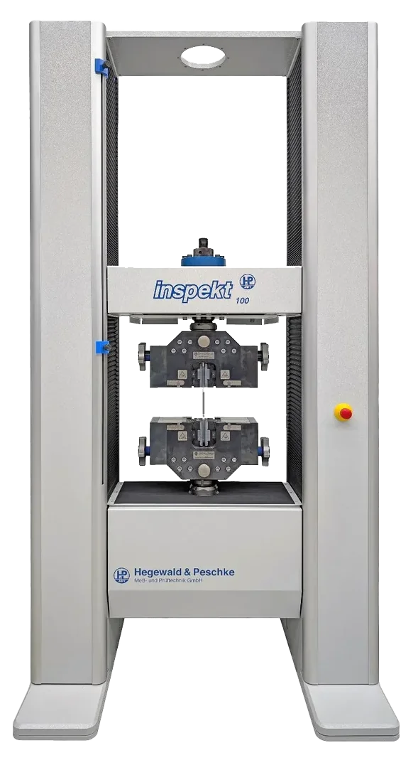 Inspekt universal testing machine from Hegewald and Peschke for material strength testing