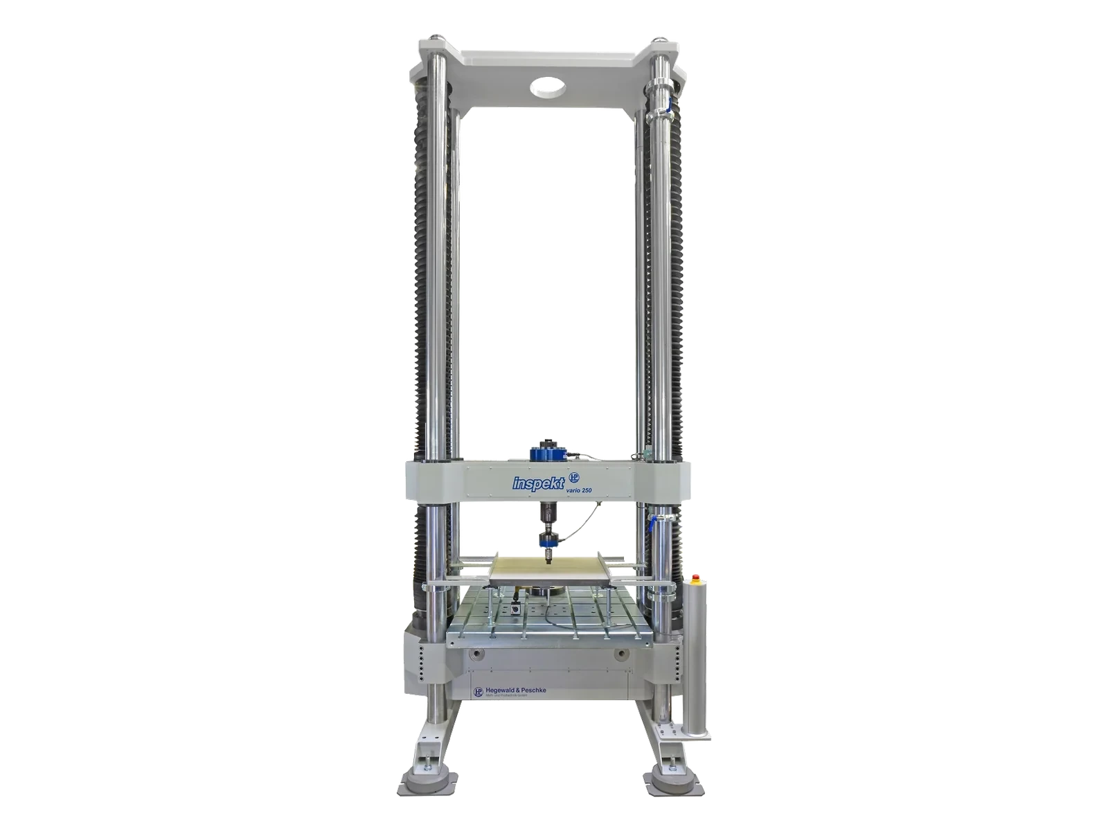 Inspekt Vario component testing machine from Hegewald and Peschke for large component testing