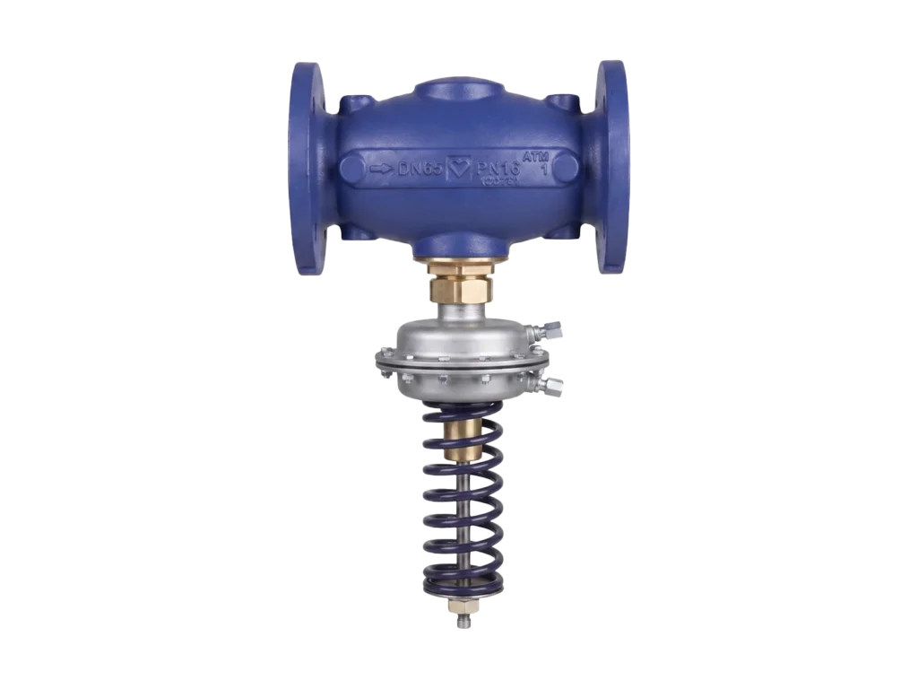 Differential pressure control valves for steady HVAC system performance