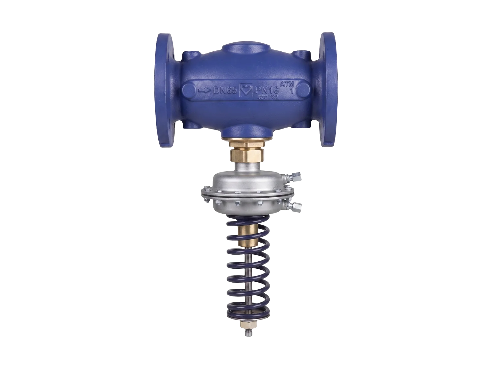 Differential pressure control valves for HVAC systems