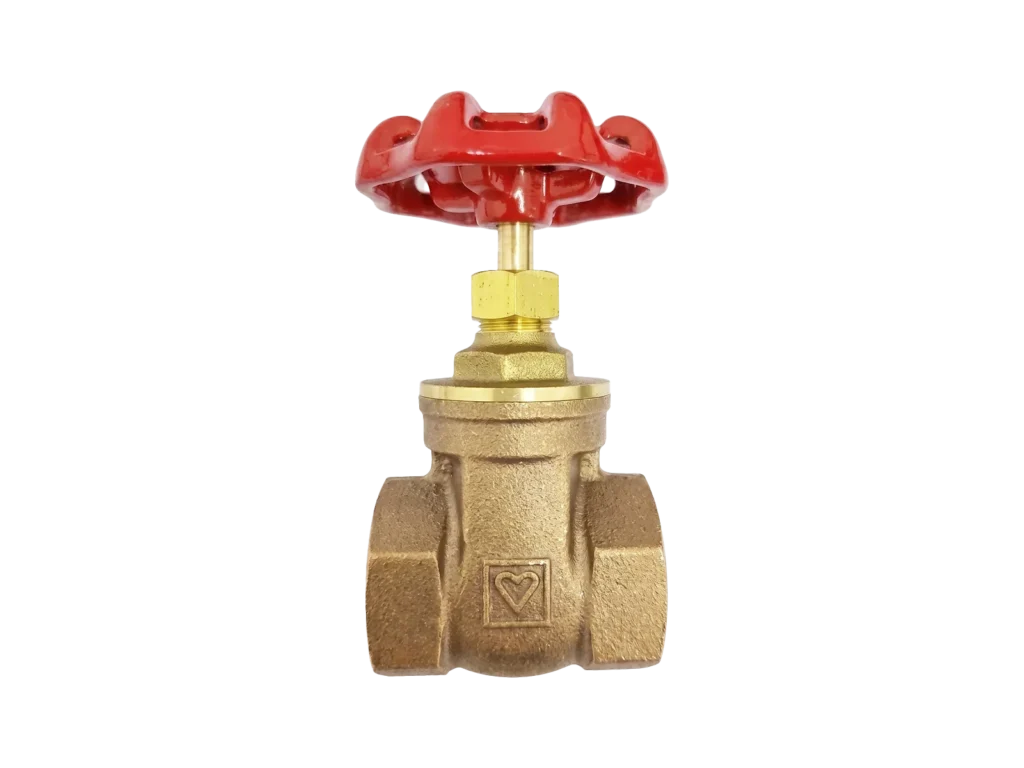 Gate valves for HVAC isolation applications in building systems